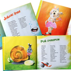 Fairy tale “EVO I NAS” engl:“HERE WE ARE”