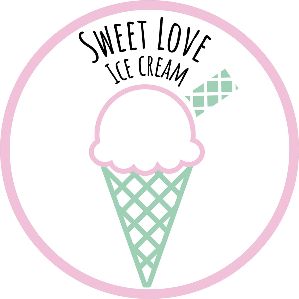 Sweet Love Ice Cream Logo