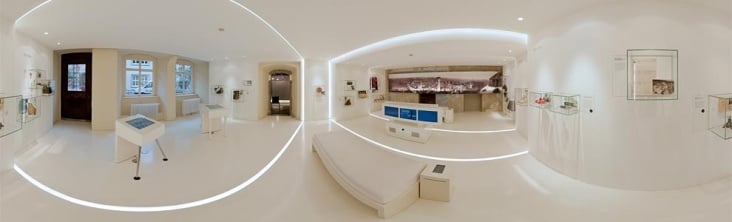 Kugelpanorama Museums Humpis-Quartier in Ravensburg