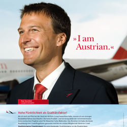 Teil der I’m Austrian Kampagne