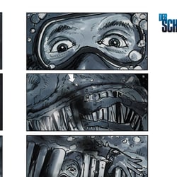 Storyboard Spielfilmprojekt „Der Schlund“