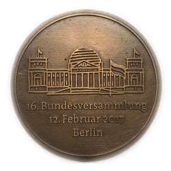 Medaille, Rückseite