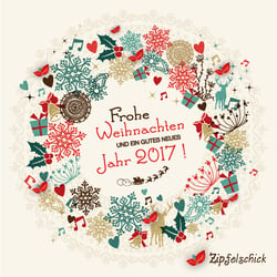 Postkarte Weihnachten