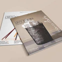 Art magazine design & layout