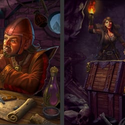 Kapitelillustrationen für Midgard – das Rollenspiel