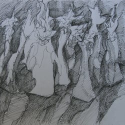 Zeichnung für Storyboard