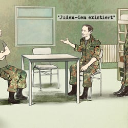 Thema Rechtsradikalismus in BW, rbb Magazin Kontraste, Illustration: Heidi Kull