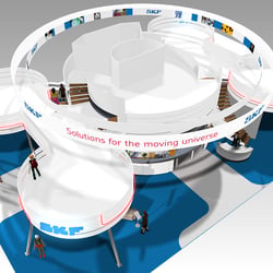 SKF GmbH Messestand