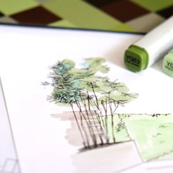 Illustration Landschaftsplanung