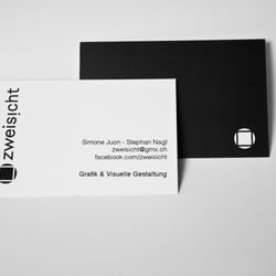Eigene Visitenkarte ‹zweisicht›
