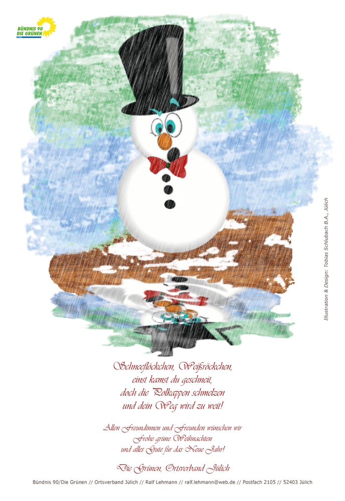Illustration Weihnachtsbrief 2014