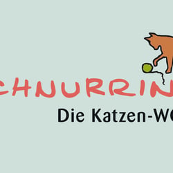 Schnurrinchen – Katzen Blog & Shop – zweite Farbe Logo Design