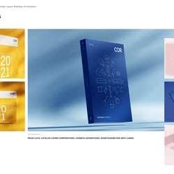COR: Katalogcover und Print-Kommunikation