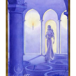 Ali Baba | Bilderbuchillustration, Seite 4 | Aquarell