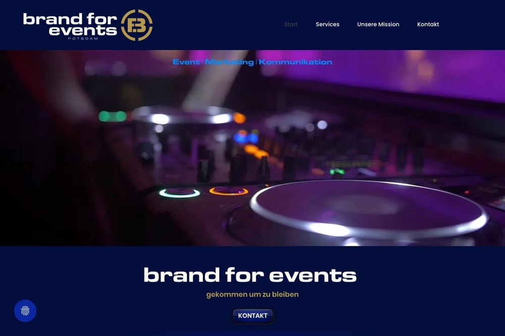 brand for events – Desktop