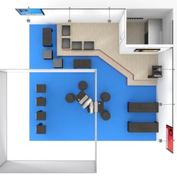 Entwurf eines Messestandes mit Autocad-3Dsmax