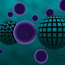 Medizin Darstellung Nano2 3D Illustration