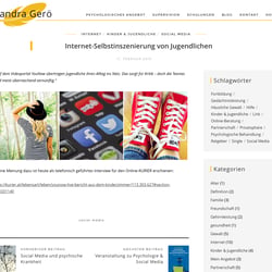 mag. sandra gerö. wordpress migration & design relaunch.