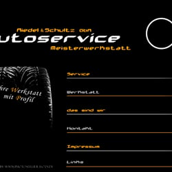 Internetseite Autowerkstadt