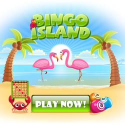 Bingo island  – landing page