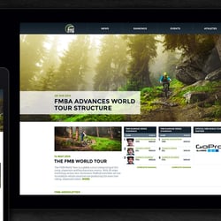 FMB world tour – Webdesign