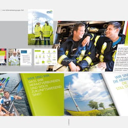 Folder/Broschüren Energieversorger