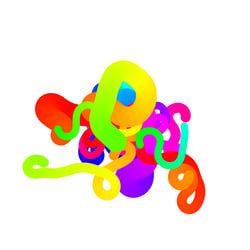 Bonbonpattern – rainbow #07
