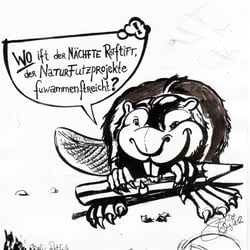 Awareness Cartoon – Biber Image Kampagne