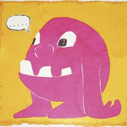 monstre rose