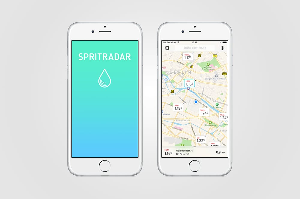Spritradar – immer günstig tanken!