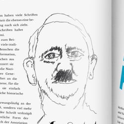 Layout eines Artikel über Schriftauswahl