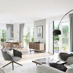 3D INNENRAUMVISUALISIERUNG – WOHNZIMMER
