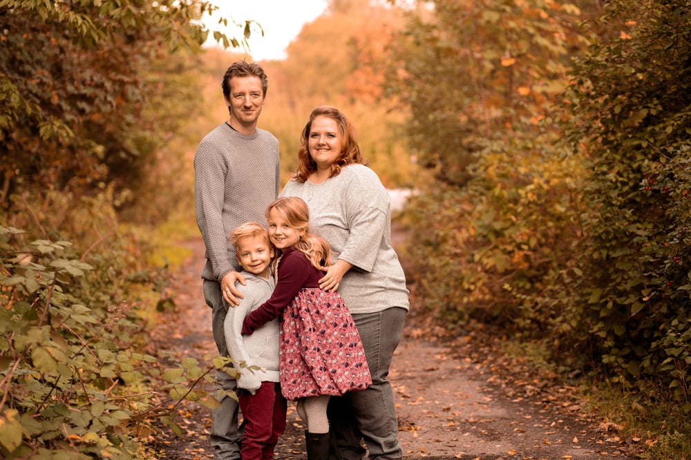 Familien Fotografie im Herbst