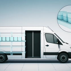 Mercedes Vans (3D Animation)