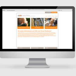 Konzept und Layout des Online-Ratgebers www.kinder-im-wachkoma.de