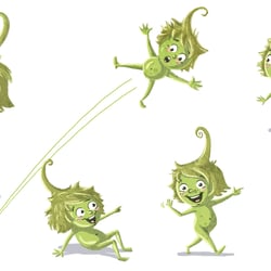 Character-Design „Pim, der Popel“ (für ein Kinderbuch)