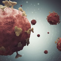 Corona Virus 3D Visualisierung