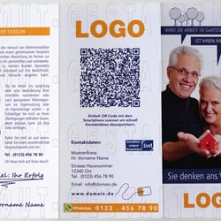 Immobilien-Flyer erstellen | Layout gestalten