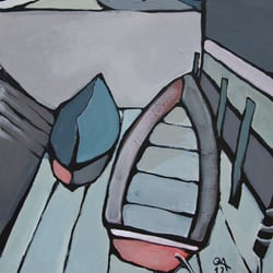 olga antonava Illustration mit Acryl