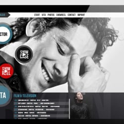 Webdesign Schauspielerwebseite