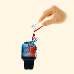 Dna und Smartwatch