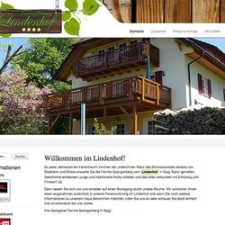 Webdesign und Entwicklung – Lindenhof Saig