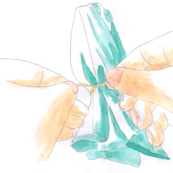 Illustration für Bastelbuch