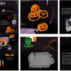 Infografik Halloween