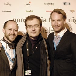 Die nordmedia-Wand