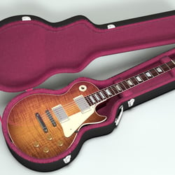 Les Paul im Koffer
