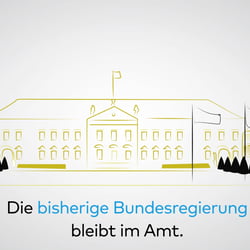 Die Regierung, Okt. 2017; Bellevue