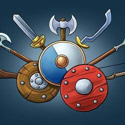 Menü-Art „Battle“ Concept