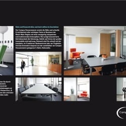 Innenseite eines Immobilienprospektes