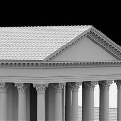 Xanten – Hafentempel